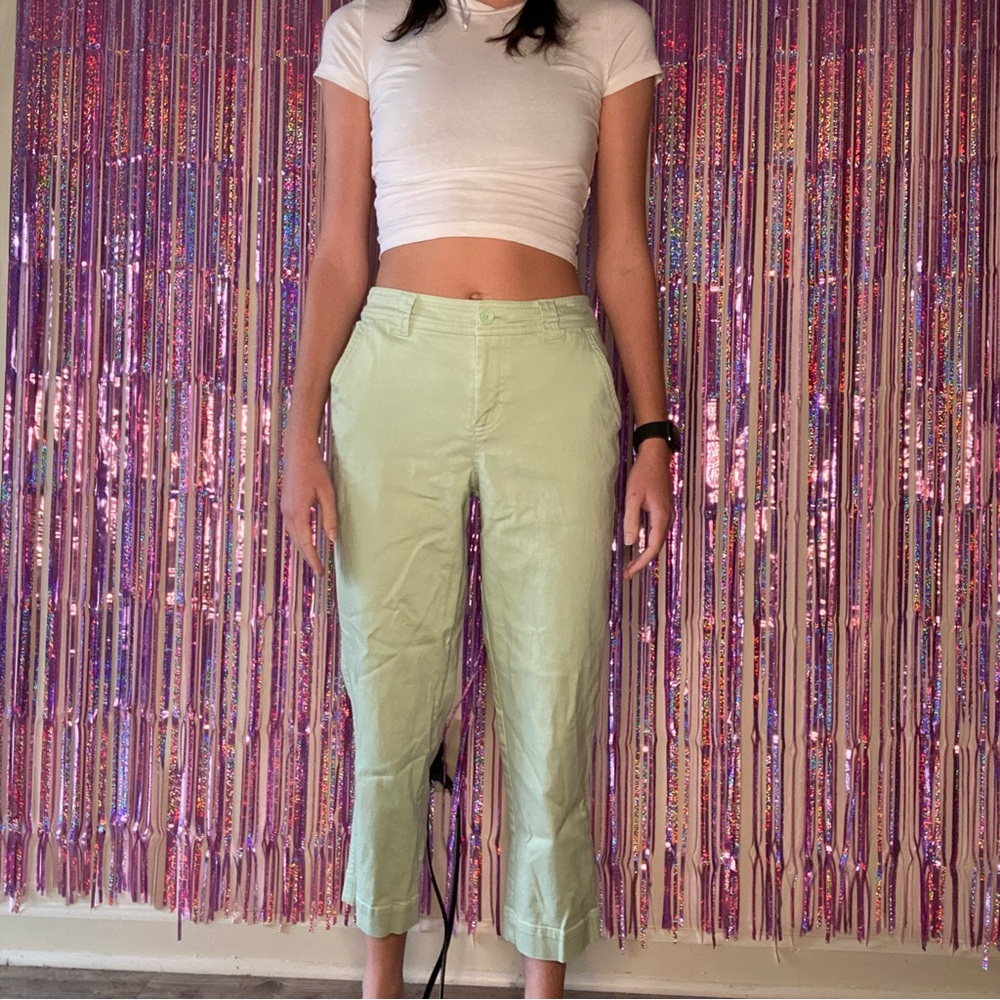Mint Green Jeans